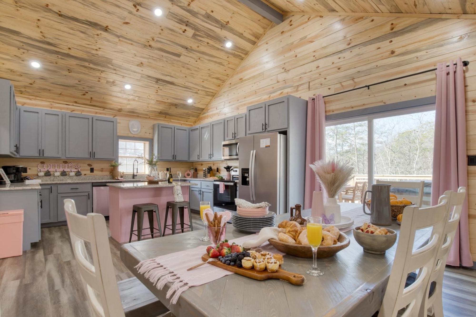 Pink Pines Avantstay Luxury Aesthetic Dream Home Indoor Pool Hot Tub 鸽子谷 外观 照片