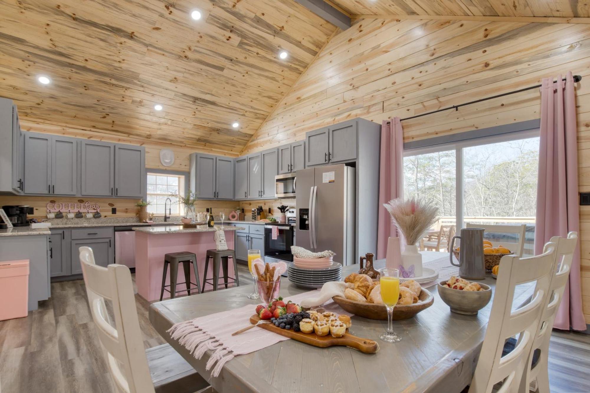 Pink Pines Avantstay Luxury Aesthetic Dream Home Indoor Pool Hot Tub 鸽子谷 外观 照片
