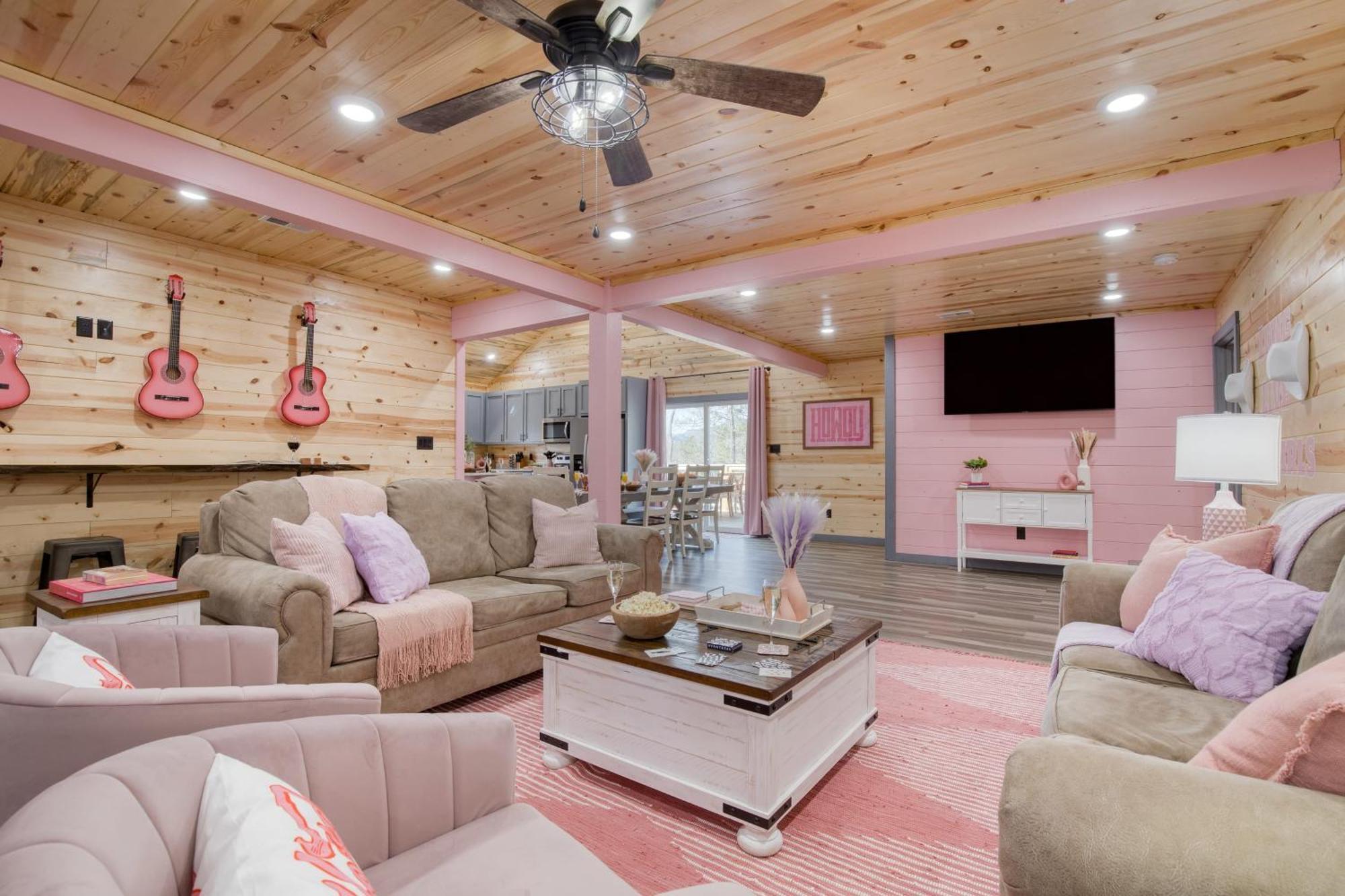 Pink Pines Avantstay Luxury Aesthetic Dream Home Indoor Pool Hot Tub 鸽子谷 外观 照片